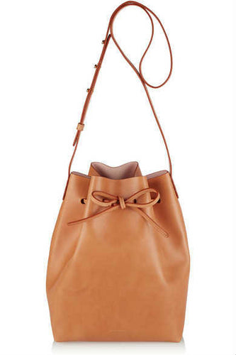 Leather Bucket Bag